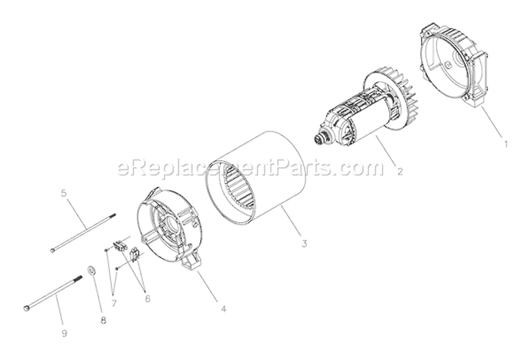 Page A Diagram and Parts List for 040226-0  Briggs and Stratton Generator